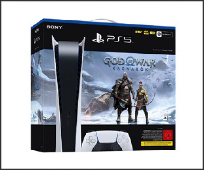 PS5 Digital Edition + God of War Ragnarök (Code)