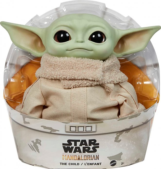 Baby Yoda als süße Plüschfigur um 47% reduziert!