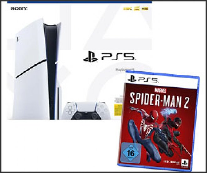Sony PS5 Slim + Marvel's Spider-Man 2