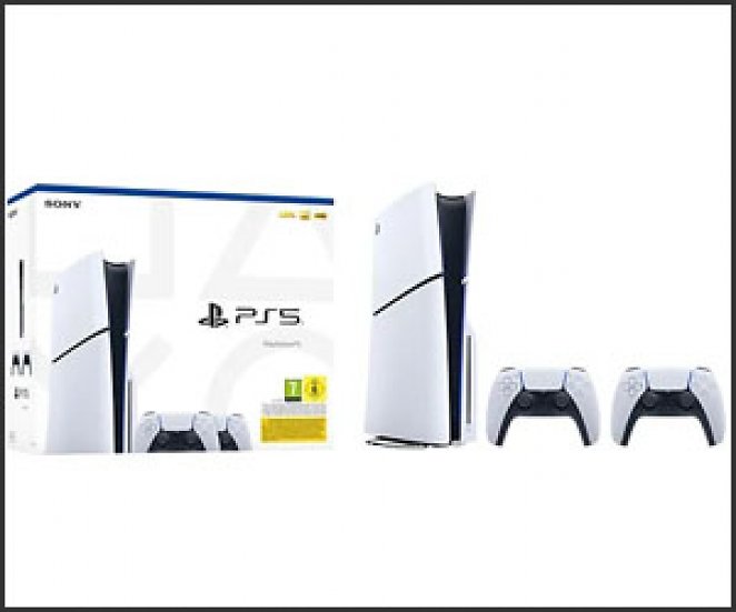 SONY PlayStation®5 Slim Bundle mit zweitem DualSense™ Wireless-Controller