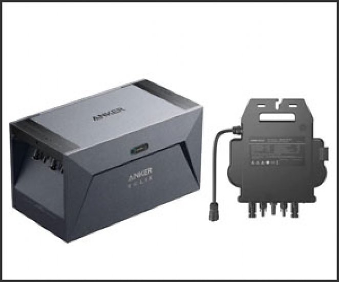 Anker SOLIX Solarbank E1600 + MI80 (BLE) Microinverter (800W)