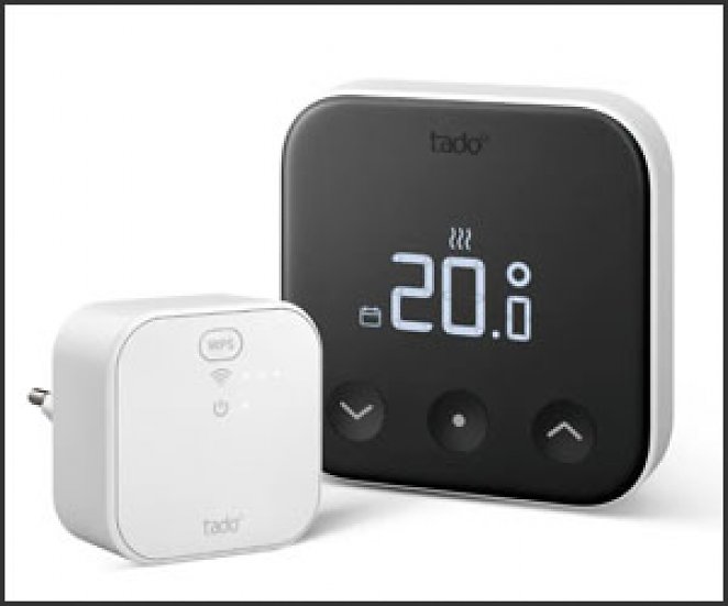 tado° Starter Kit Smartes Thermostat X + Bridge inkl. Auto-Assist