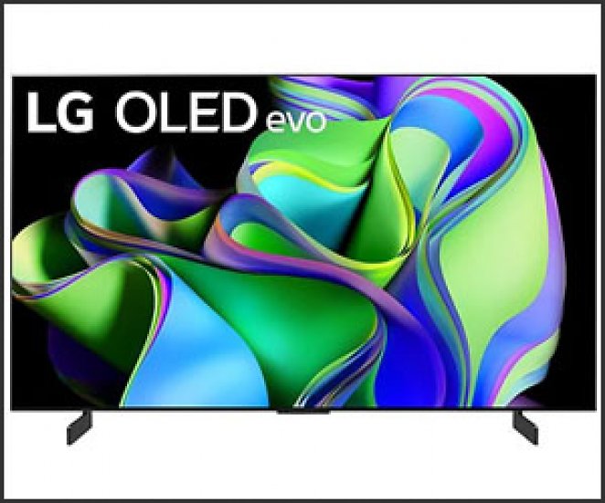 LG OLED65C37LA OLED evo TV (Flat, 65 Zoll / 165 cm, UHD 4K, SMART TV, webOS 23 mit LG ThinQ)