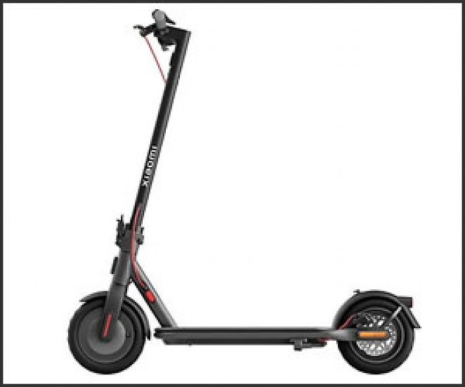 XIAOMI Electric Scooter 4 E-Scooter (10 Zoll, Black)