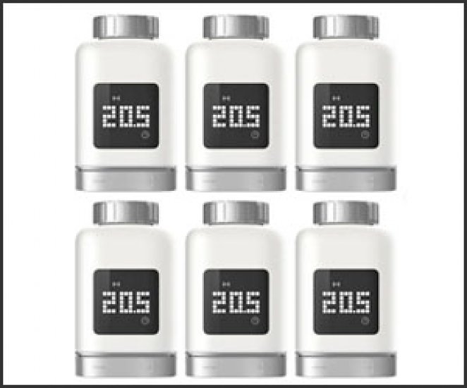 Bosch Smart Home Heizkörper-Thermostat II 6er-Set