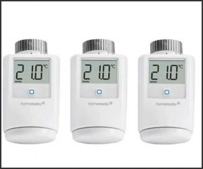 Homematic IP Heizkörperthermostat - 3er-Set