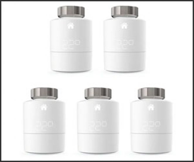 tado° Smartes Heizkörper-Thermostat - Zusatzprodukt für Einzelraumsteuerung 5er-Pack