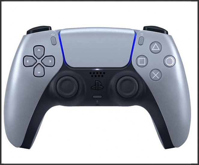 SONY DualSense® Wireless Controller Sterling Silver für PlayStation 5, MAC, Android, iOS, PC