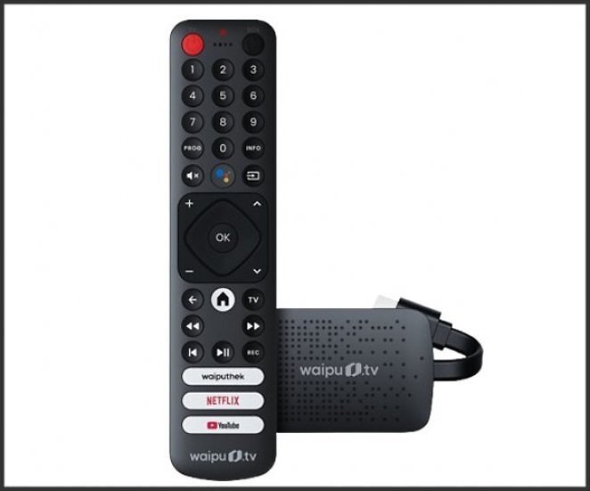 waipu.tv 4K Stick inklusive 1 Jahr Fernsehen geschenkt