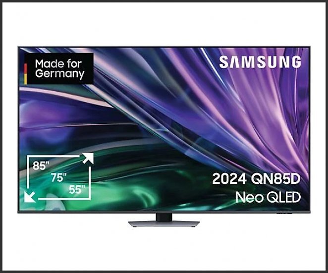 SAMSUNG GQ65QN85D NEO QLED TV (Flat, 65 Zoll / 163 cm, UHD 4K Mini LED, SMART TV, Tizen)