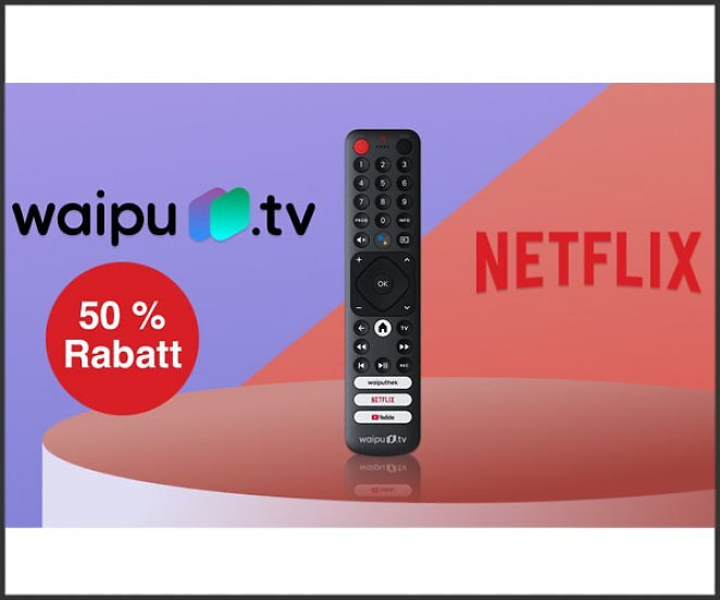 Waipu.tv mit Netflix