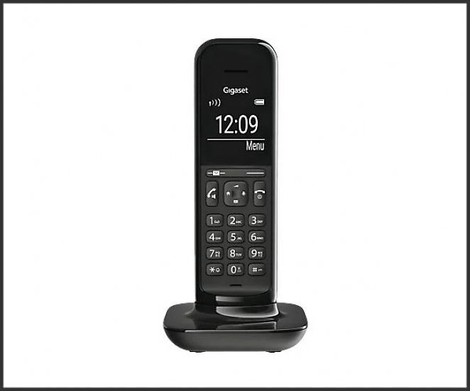 GIGASET CL394 HX DECT-Telefon, Schwarz