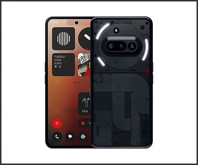 NOTHING Phone (3a) 128 GB Schwarz Dual SIM