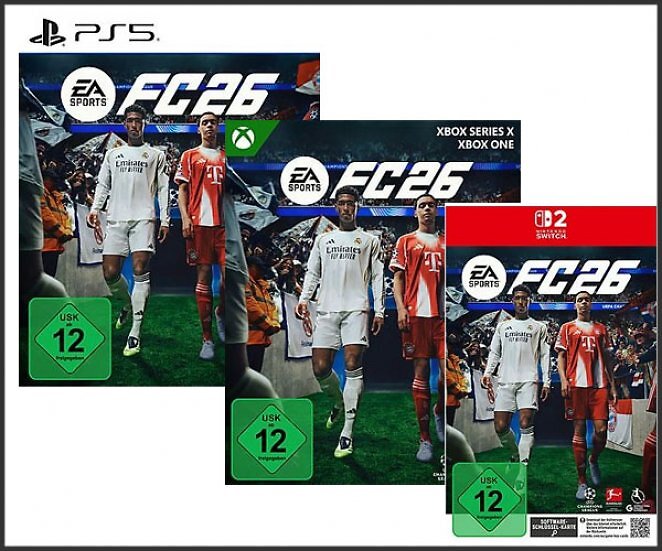 EA Sports FC 26 (PS5, PS4, Xbox Series X/S, Xbox One, Switch 2, Switch)