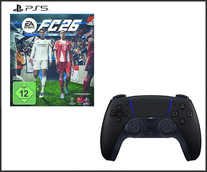 EA Sports FC 26 + PS5-Controller Sony Dualsene Wireless