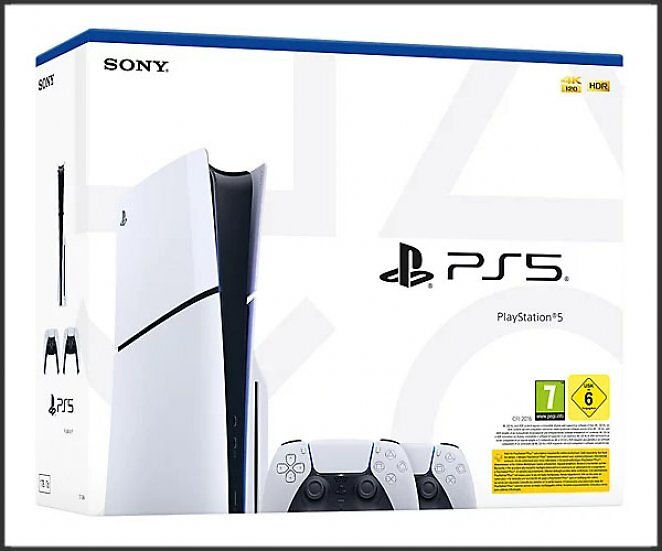 SONY PlayStation®5 Slim Bundle mit zweitem DualSense™ Wireless-Controller
