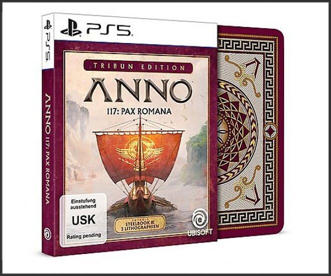 Anno 117: Pax Romana - Tribun Edition Steelbook ® - [PlayStation 5]