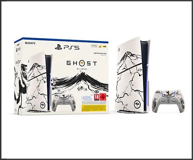 PlayStation®5 Konsole - Ghost of Yōtei™ Black Limited Edition Bundle (Modellgruppe - Slim)*