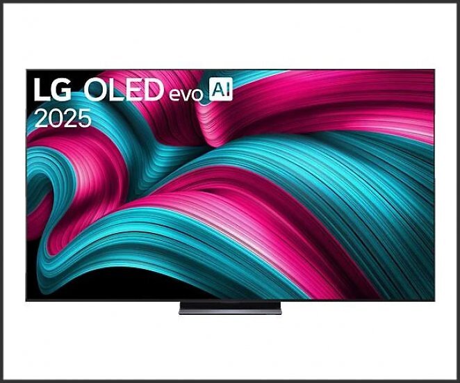 LG OLED42C57LA OLED evo TV (Flat, 42 Zoll / 106 cm, OLED 4K, SMART TV)
