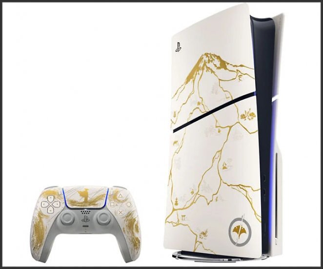 SONY PlayStation®5 - Ghost of Yōtei™ Gold Limited Edition Bundle (Modellgruppe - Slim)