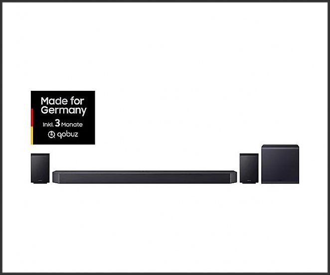 SAMSUNG HW-Q995GF/ZG, Soundbar, Titan Schwarz