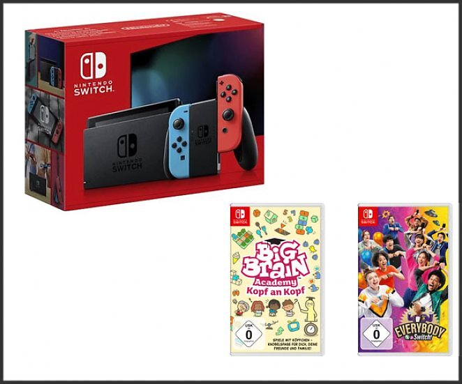NINTENDO Switch Neon-Rot/Neon-Blau