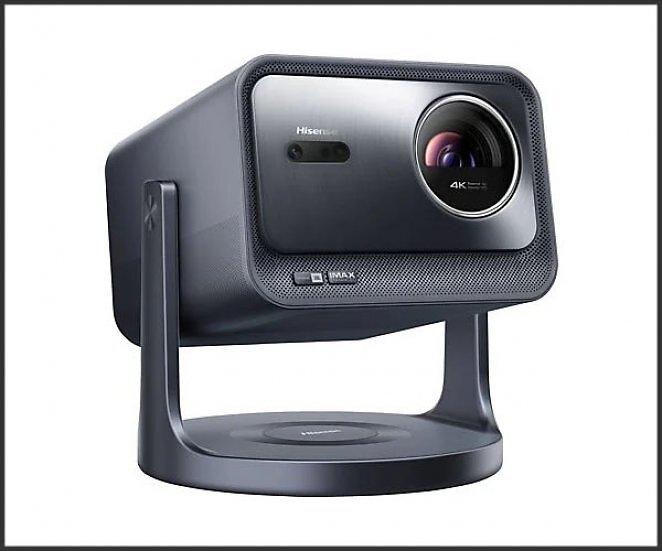 HISENSE C2 Pro, 2600 ANSI Lumen, (65-300 Zoll) Smart Mini Laser Projektor (UHD 4K, 3D, 2600 cd/m²)