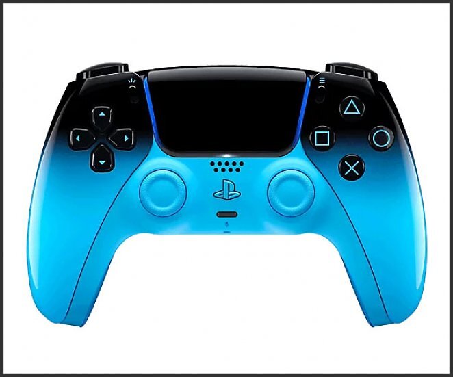 SONY PlayStation 5 DualSense Wireless-Controller Rhythm Blue (Kompatibel mit PC, Mac, Mobile Geräte, HYPERPOP Collection)