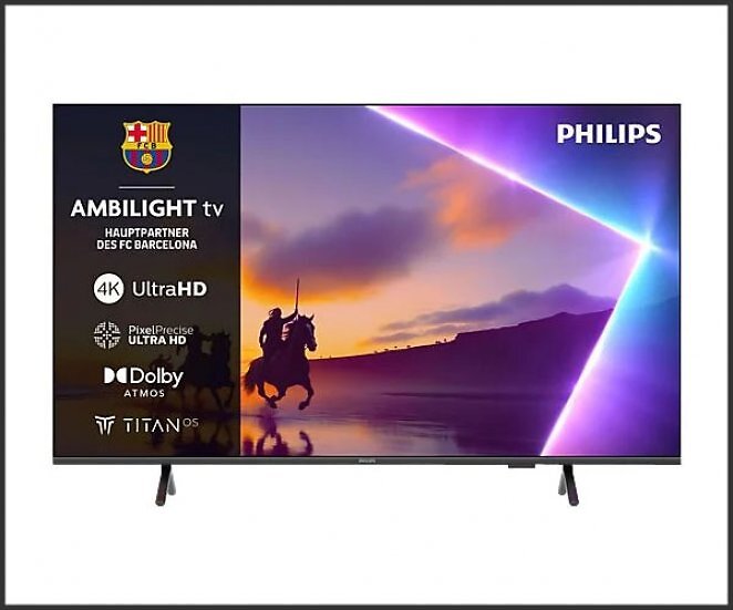 PHILIPS 65PUS8550/12 LED Ambilight TV (Flat, 65 Zoll / 164 cm, UHD 4K, SMART TV, Ambilight)