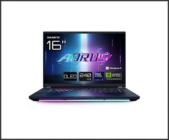 GIGABYTE AORUS Master 16 BYHC5DEE65SP - 16 Zoll - Intel® Core™ Ultra 9 275HX - 32 GB - 1 TB - NVIDIA GeForce RTX™ 5080 - Windows 11