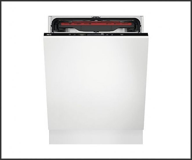 AEG FSK64907Z Serie 6000 mit SatelliteClean® & Besteckschublade Geschirrspüler (vollintegrierbar, 596 mm breit, 44 dB (A), C)