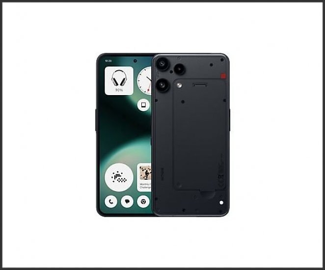 NOTHING Phone (3a) Lite 128 GB Schwarz Dual SIM