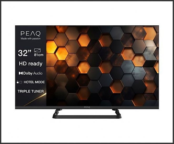 PEAQ PTV 32H-5025C LED TV (Flat, 32 Zoll / 80,0 cm, HD-ready)