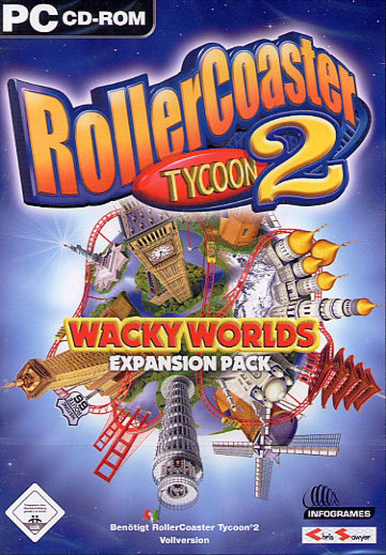 Rollercoaster Tycoon 2: Wacky Worlds (PC)