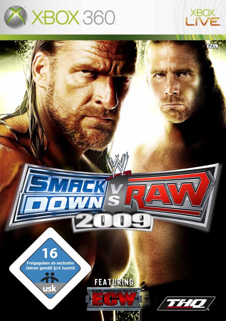 WWE SmackDown vs. Raw 2009 (Xbox360)