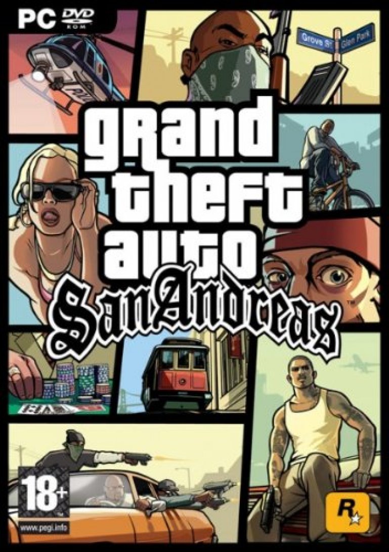 Grand Theft Auto: San Andreas (UK Version) (PC)