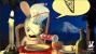 Lustig: Zeichnet Rayman die Konturen der Lebensmittel korrekt nach, landen die Leckerein auf dem Teller des Nagers. (Wii) 