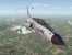 Ohne ausgefeilte Zielerfassung und mit gerade mal zwei Infrarot-Raketen bewaffnet, sind Dogfights mit der F-105 eine echte Herausforderung. 