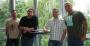 Andreas Szedlak, Simon Fistrich, Thomas Szedlak, Ahmet Iscitürk (v. links)