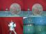 Micro-Figur im Vergleich zu einem 100-Yen-Stück