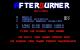 After Burner Amiga Startbildschirm 1988