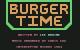 Burger Time 1984 Startbildschirm
