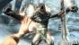 Das Interessante bei diesem Bilderpaar ist nicht etwa der etwas detilreichere Gegner, sondern die Ruinen im Hintergrund. An den pixeligen Texturen in diesem <strong>Skyrim</strong>-Screenshot sieht man ...