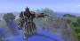 <strong>Lich King - World of Warcraft</strong> - Auch der Lich King aus World of Warcraft hat es als Statue in einen Minecraft-Level geschafft. Majestätisch thront er mitten im Wasser.