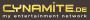 Cynamite 1.0 Gold: das Gold-Logo in seiner ganzen Pracht. Auf der Webseite kam es nur in einer stark verkleinerten Version zum Einsatz