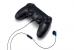 Das vertraute Gefühl zur Konsole kommt auch durch den neuen <strong>PS4-Controller</strong>. Vor allem das integrierte Touchpad auf der Vorderseite sticht hervor. In Killzone 4 befehligt ihr damit eine kleine Drohne oder rüstet andere Gadgets aus. Wir sind gespannt, wie sich das Pad in zukünftigen Titeln eingliedert. Zudem verfügt der Controller über einen Anschluss für Headsets.