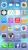 iOS7 im Test: Der Homescreen erstrahlt im neuen Glanz.