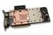 Montierter Wasserkühlungs-Kühlkörper passend für die AMD R9 290X von EK Waterblocks