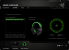 Surroundoptionen für Kopfhörer bei der Razer-Software