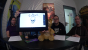 Katha hat ihr Zeichen-Tablet mitgebracht und liefert einen visuellen Kommentar zum Thema "PES 2015 vs. FIFA 15"